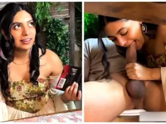 Indian nubile with immense mounds takes a rock-hard ravaging & gets her cootchie crammed with spunk