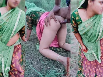 Indian bhabhimota Lund gets plumbed rigid in her backside by Devar in steaming outdoor act