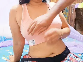 Desi step-sis gets down & messy with step-brother's phat pipe in super-fucking-hot rear end-fashion act