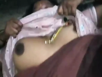 Prompt Indian maid with a cuckold hook-up with a desi lover in a village dining room