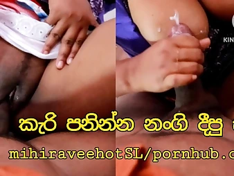 MihiravihotSL's hot and steamy fresh porn movie featuring a rough and messy sri lankan three-way