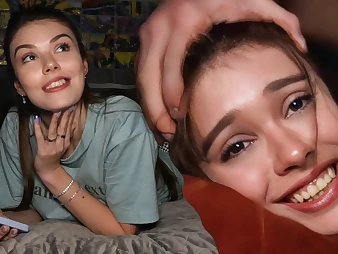 Alice, Princess Alice & Martin Spell take turns on a ample fuck-stick in their dorm