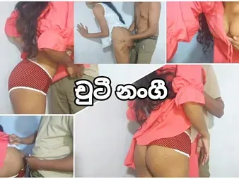 Sri Lankan Real Homemade Stepsis Nithuni31 heads kinky with her massive bosoms and arse in HD