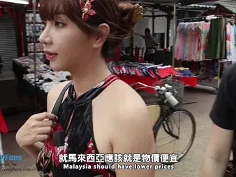 Kuala Lumpur: Monmontw's fiery make a mess jamboree with humungous boobs, finger-tickling, spraying, and creampies!