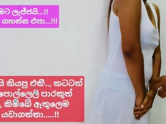 Await Tharudini, a naughty schoolgirl, obtain drilled steadfast back a Sinhala coitus pellicle