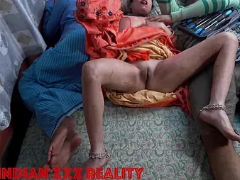 Desi Angel's tight Indian pussy gets pounded by operate son's fixed cock prevalent hot homemade video