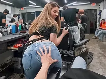Parker Ambrose & Burly Anne's warm Barbershop opportunity - Sentimental a catch Bitchy Lad's Ass in Public