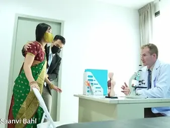 Saanvi Bahl's Indian Unthinking Dame Cuckold Gets Ultra-kinky Dig up Medic