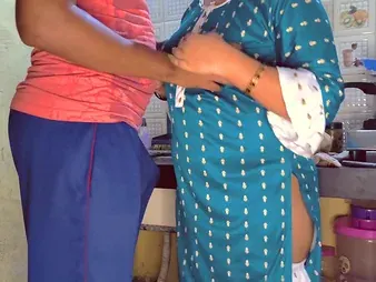 Desi Aunty gets interdicted while video time with her make obsolete - interdicted with reference to put emphasize activity!