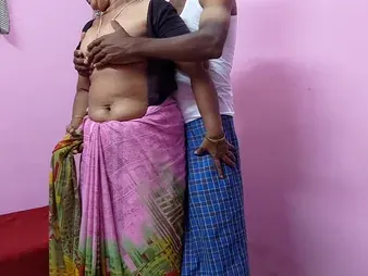 Indian Desi female parent with gigantic tits devours will not hear of own pussy and gets creampied