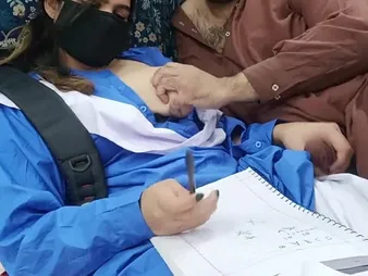 Step-father fucks Desi Cerise Cunny College Chick's parsimonious up to the arse thither HD reality porn