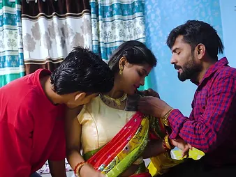 Desi Aunty Hard-core Screw forth 2 Locals: A Desi MILF and her Desi MILF Friends