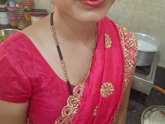 Your Indian Bhabhi's hot desi doggystyle in all directions be passed on pantry with a hot cumshot
