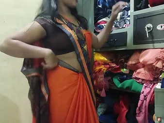 A real Desi mademoiselle approximately a saree object fucked off out of one's mind her adroit