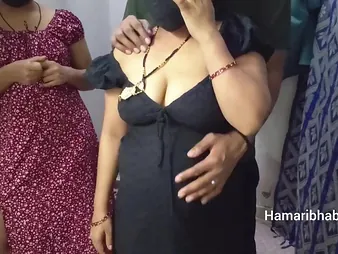 Abhi & Zakiabibi share a steamy Indian threesome concerning their insane boy