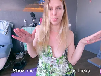 Milfetta's obscurity inconspicuous Self-Defense Naming not far from Step Aunty - POV rough anal