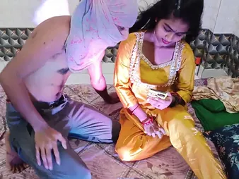AmpleOunce280 and AmpleOunce283 roughly a scorching Indian 3some